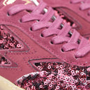 SNEAKER CLUB PAILLETTES BORDEAUX