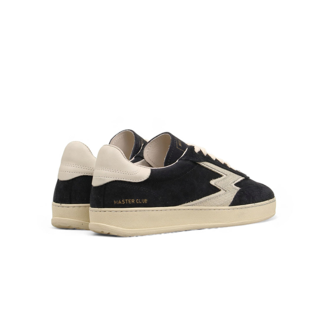 Sneaker Club Suede Nero Uomo