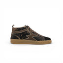 SNEAKER ICONIC MID STAMPA MACULATA IN CAVALLINO