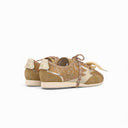 Sneaker Ikigai Cognac Crackle Dettaglio Crackle