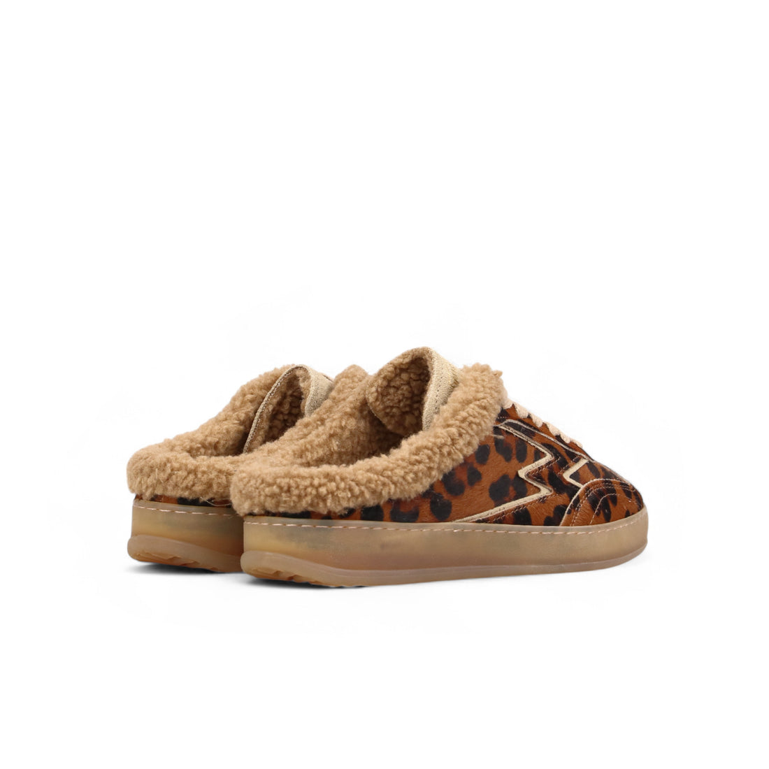 SNEAKER CLUB MULE DELUXE LEOPARDO