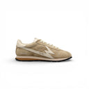 SNEAKER FLASH BEIGE IN SUEDE