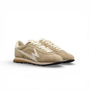 SNEAKER FLASH BEIGE IN SUEDE