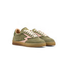 Green Suede Club Sneakers