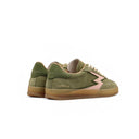 Green Suede Club Sneakers