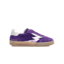 Viola Club sneaker with lavender logo