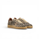 SNEAKER CLUB CAVALLINO STAMPA MACCHIE NERE SU FONDO BEIGE