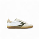 SNEAKER CLUB TRAFORATA LOGO VERDE MILITARE