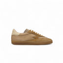 Club Sneaker Caramel Perforated Leather