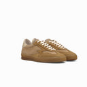 Club Sneaker Caramel Perforated Leather