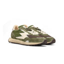 SNEAKER HYPE VERDE MILITARE E SILVER