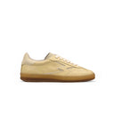 Club Sneaker Pastel Yellow Perforated Leather