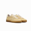 Club Sneaker Pastel Yellow Perforated Leather