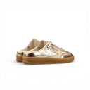 SNEAKER CLUB MULE LAMINATA ORO