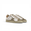 SNEAKER ICONIC BIANCHE CON DETTAGLIO CAMMELLO