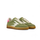 SNEAKER CLUB VERDE SALVIA E ROSA