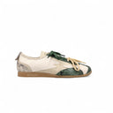 Sneaker Ikigai Off White Mesh Dettaglio Pitone