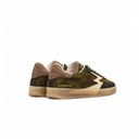 Men's DARK OLIVE GREEN SUEDE CLUB SNEAKER