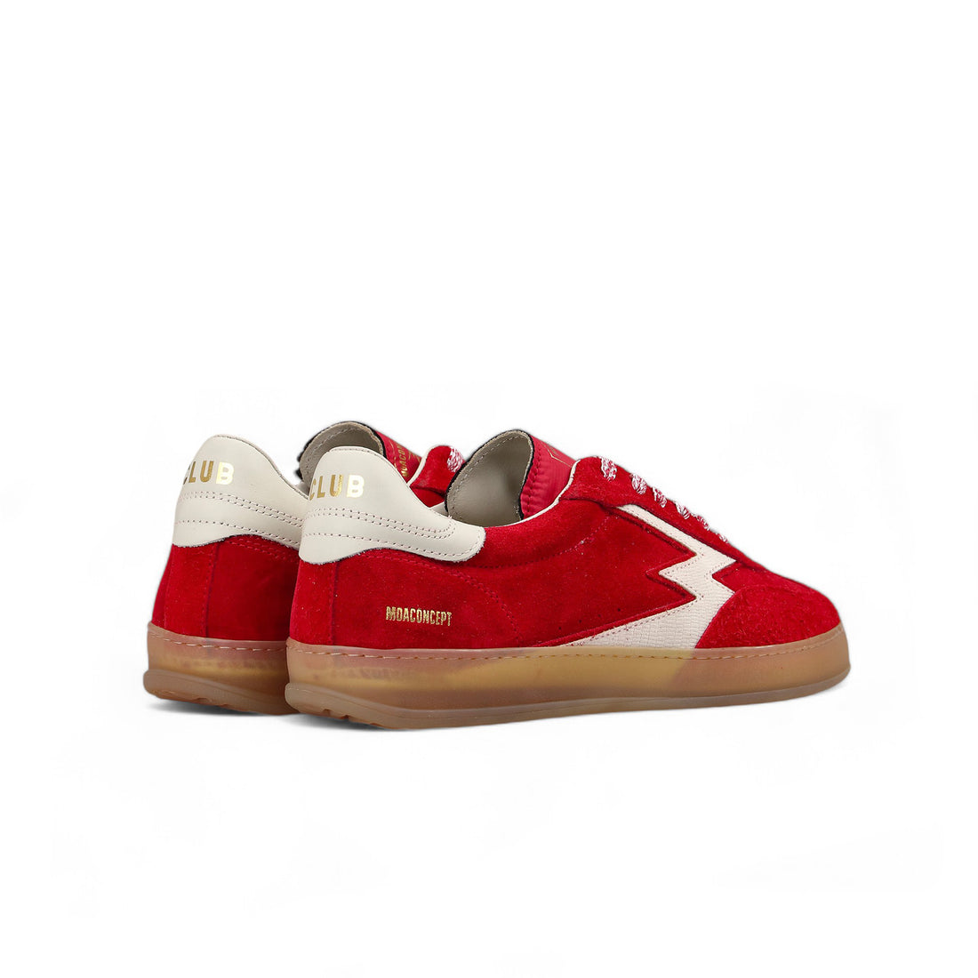 Club Red sneakers with off-White logo