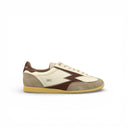 SNEAKER KOBE IN PELLE TRAFORATA E DETTAGLI BEIGE E NABUK CACAO