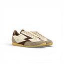 SNEAKER KOBE IN PELLE TRAFORATA E DETTAGLI BEIGE E NABUK CACAO