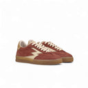 SNEAKER CLUB ROSSO MATTONE NABUK