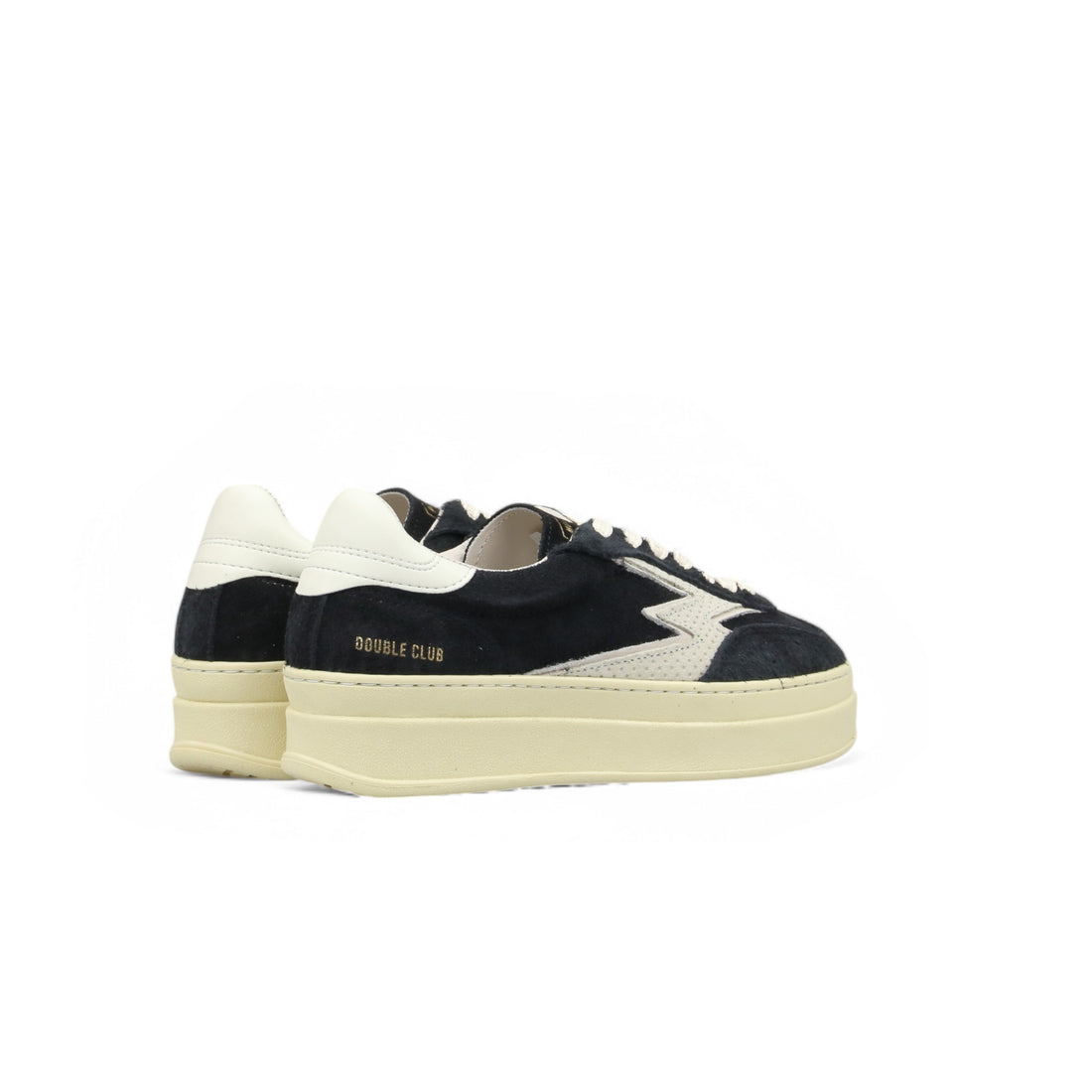 Double Club Suede Black Sneaker