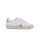 Sneaker Club bianche logo oro rosa