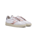 Sneaker Club bianche logo oro rosa