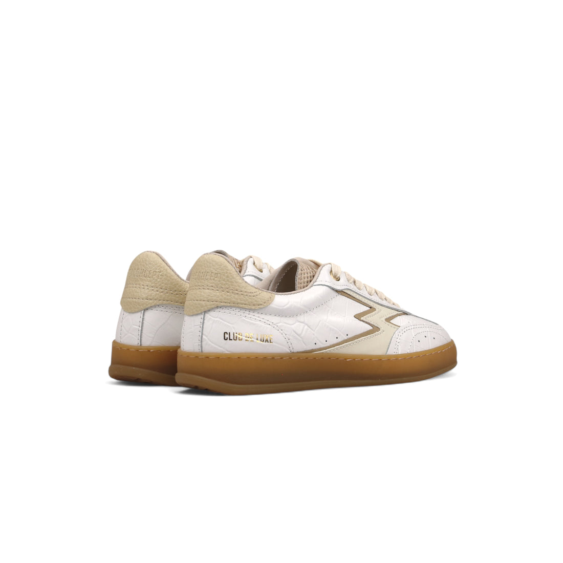 SNEAKER CLUB COCCODRILLO BIANCA