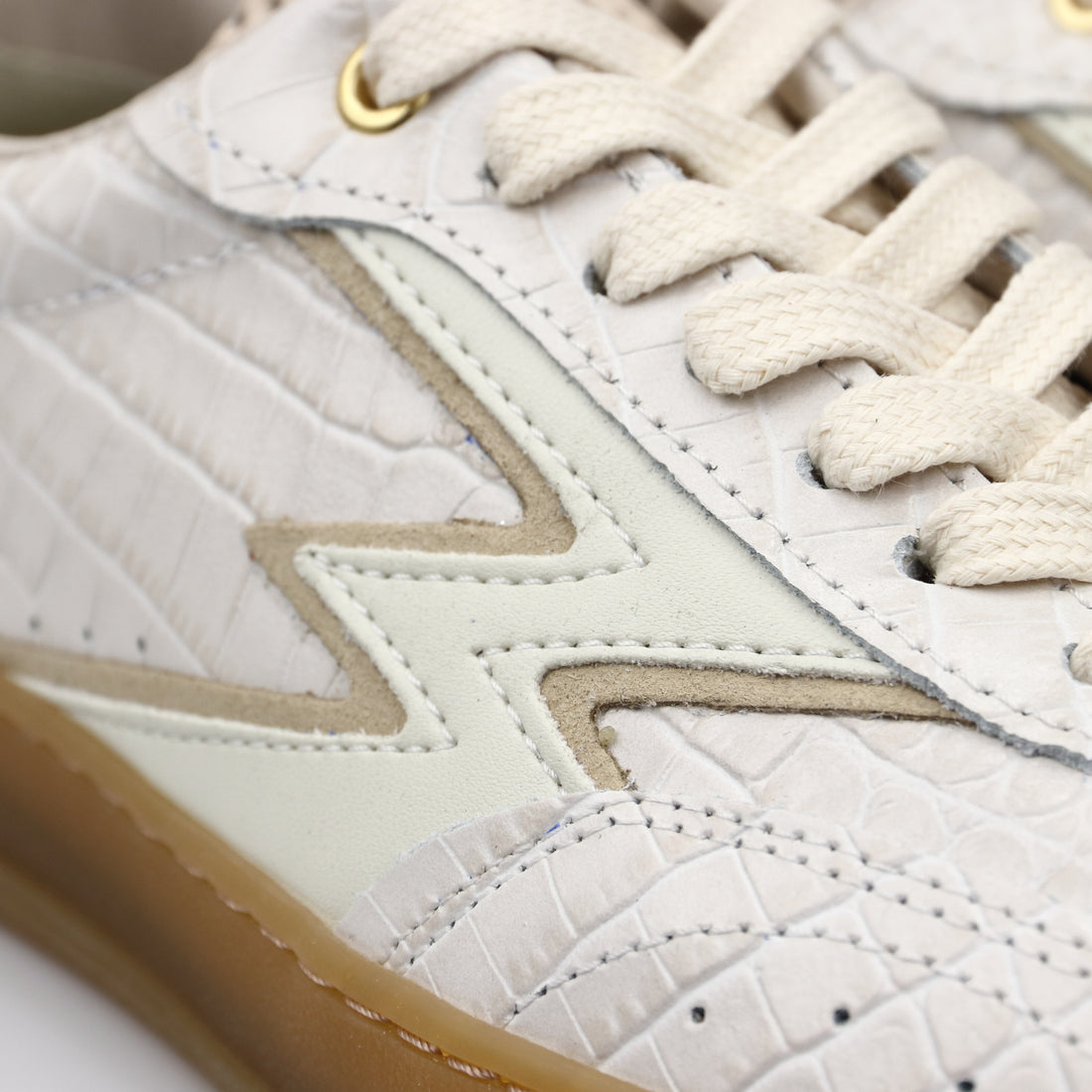 SNEAKER CLUB COCCODRILLO BIANCA
