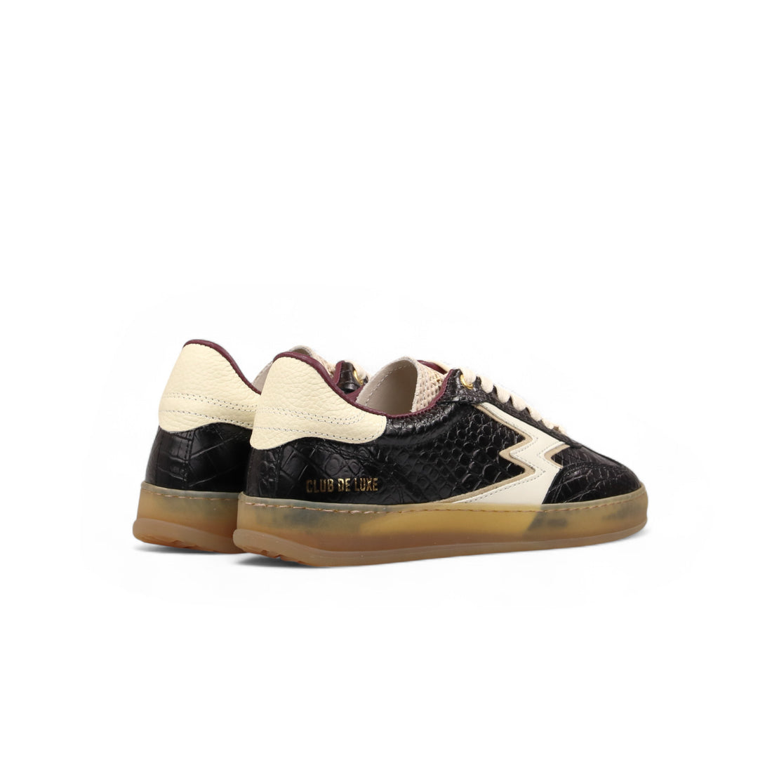 SNEAKER CLUB COCCODRILLO NERA