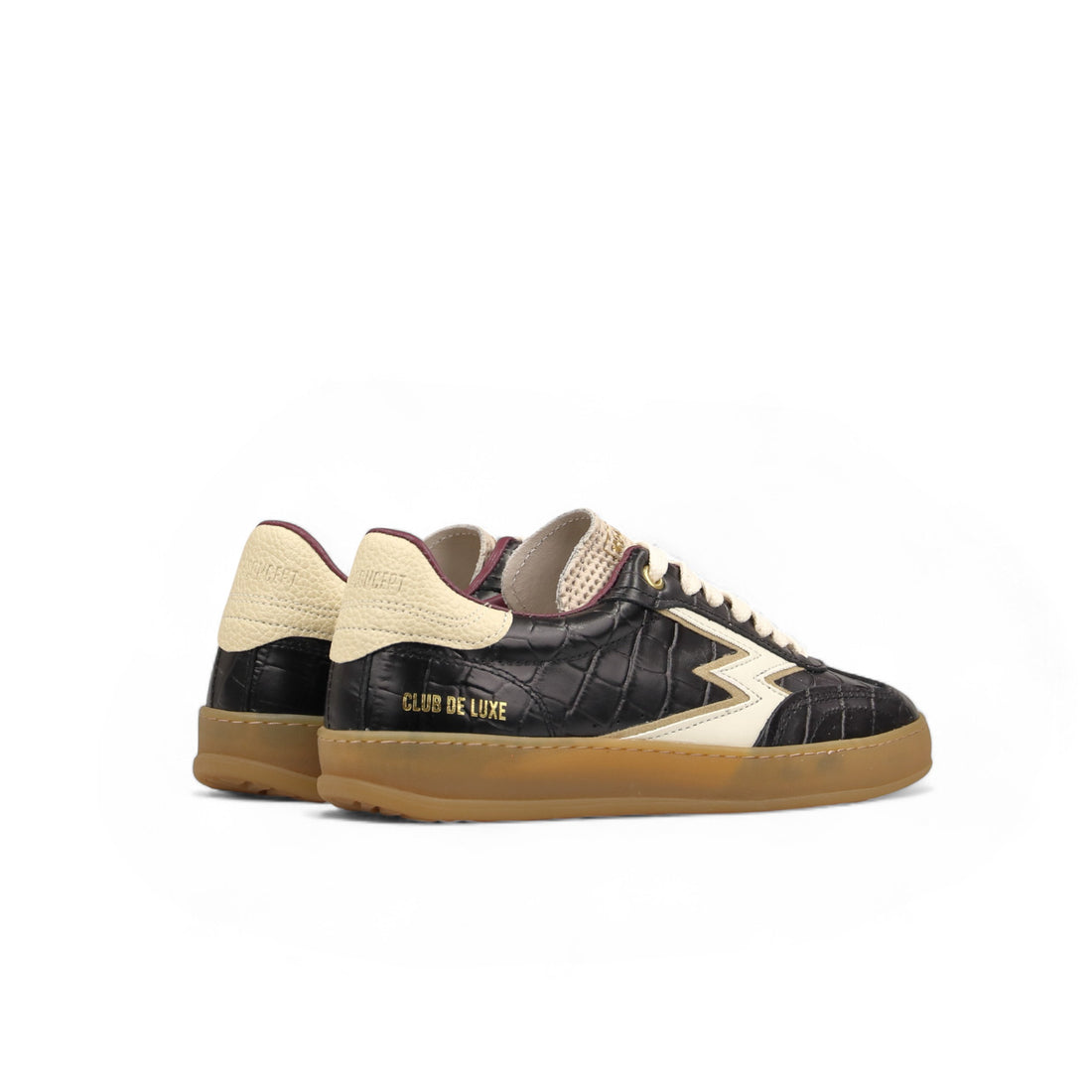 BLACK CROCODILE CLUB SNEAKER