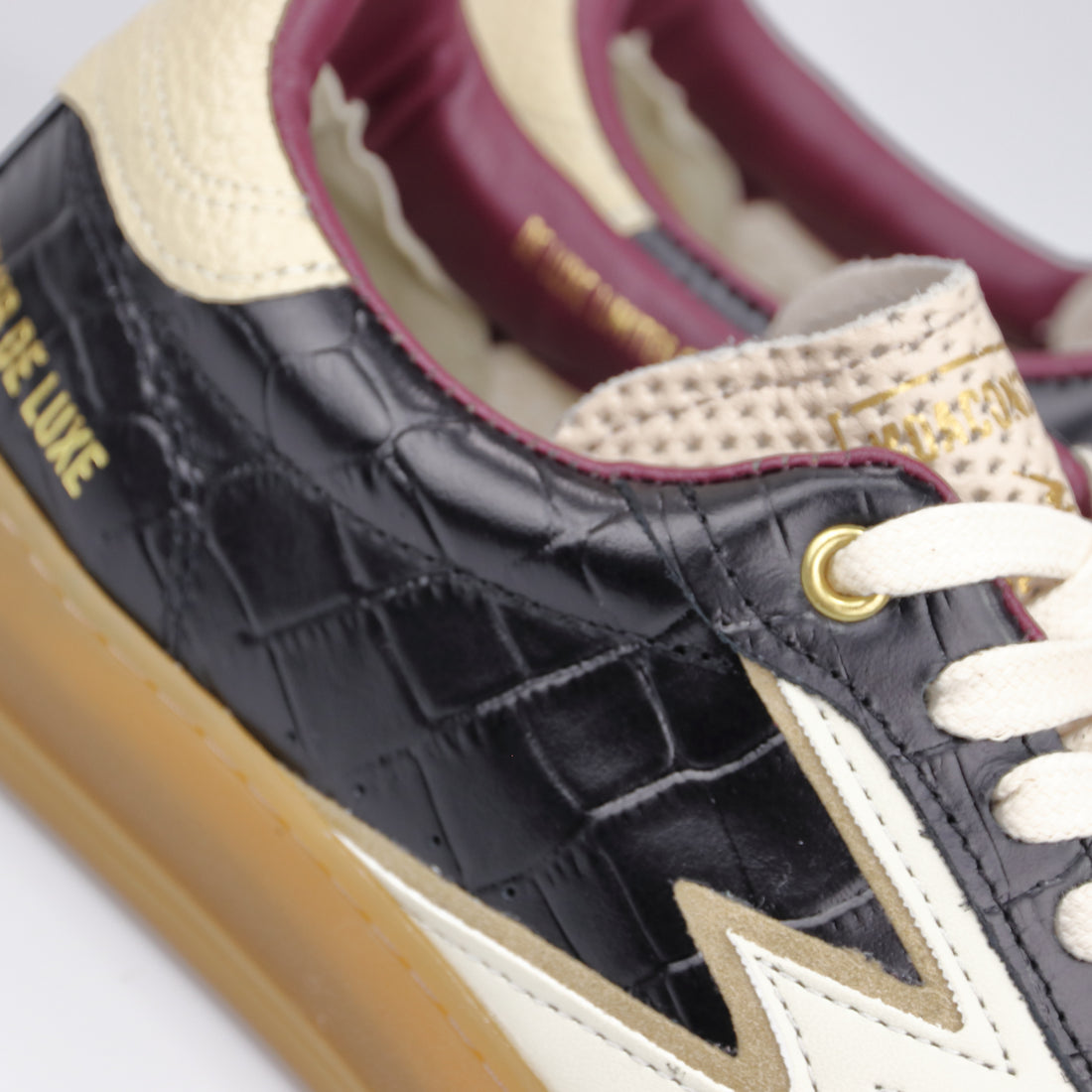BLACK CROCODILE CLUB SNEAKER
