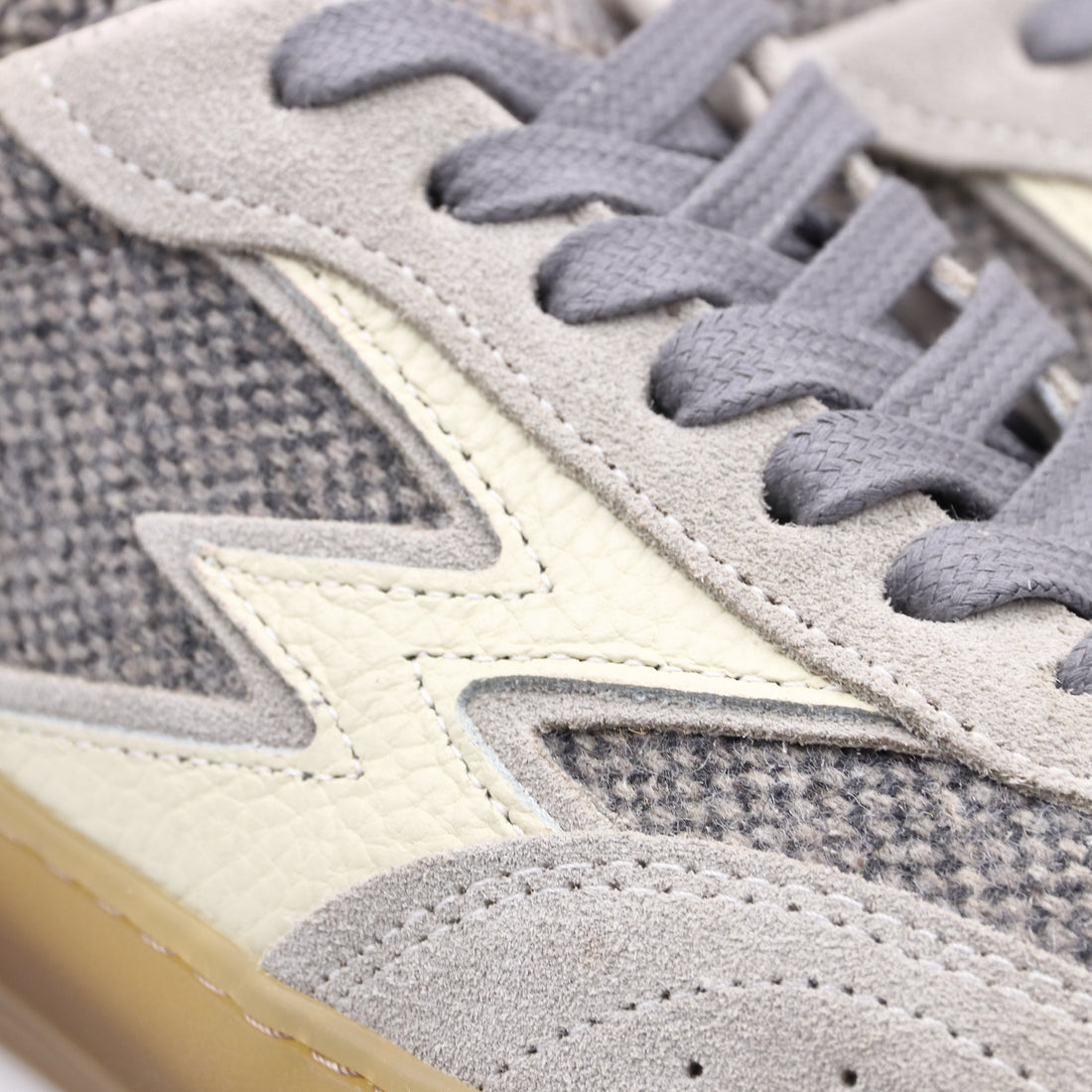 SNEAKER CLUB TWEED GRIGIO DONNA