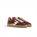SNEAKER CLUB IN SUEDE PORPORA E BACKTAB IN CAVALLINO ROSA