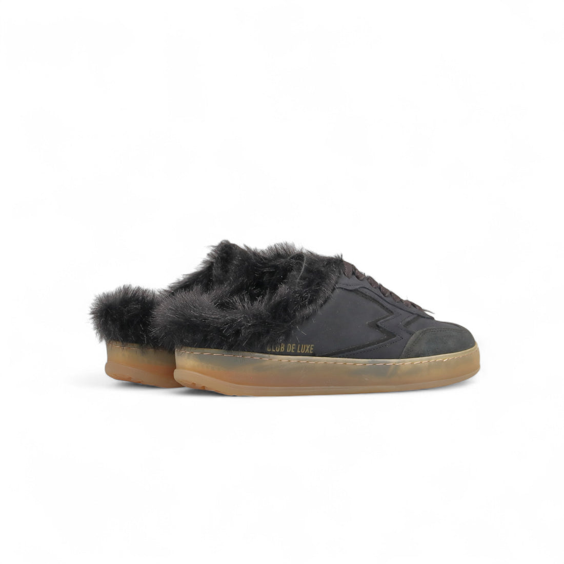 SNEAKER CLUB MULE PELLICCIA