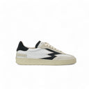 White Club Sneaker. Black logo