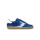 BLUE DENIM CLUB SNEAKERS WITH LIGHT BLUE LOGO