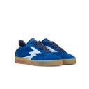 BLUE DENIM CLUB SNEAKERS WITH LIGHT BLUE LOGO