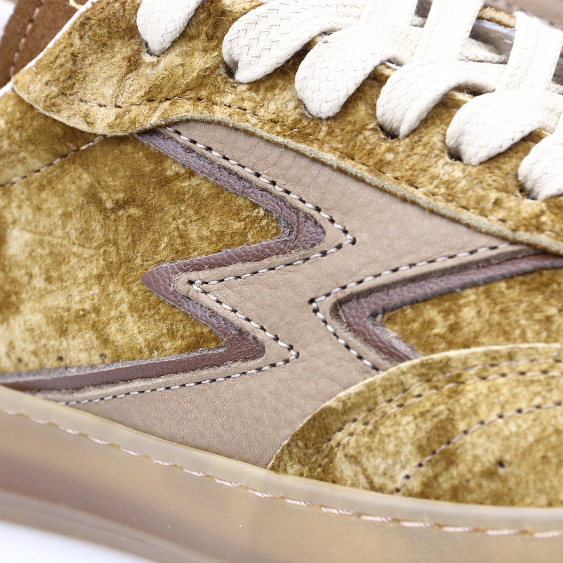 SNEAKER CLUB SUEDE SMERIGLIATO MOSTARDA