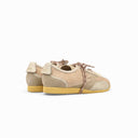 Sneaker Ikigai Ecru Mesh E Dettaglio Crackle