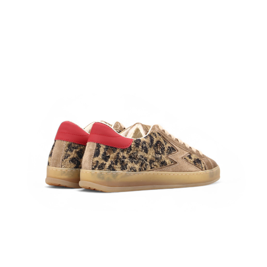 SNEAKER ICONIC SUEDE LEOPARDO