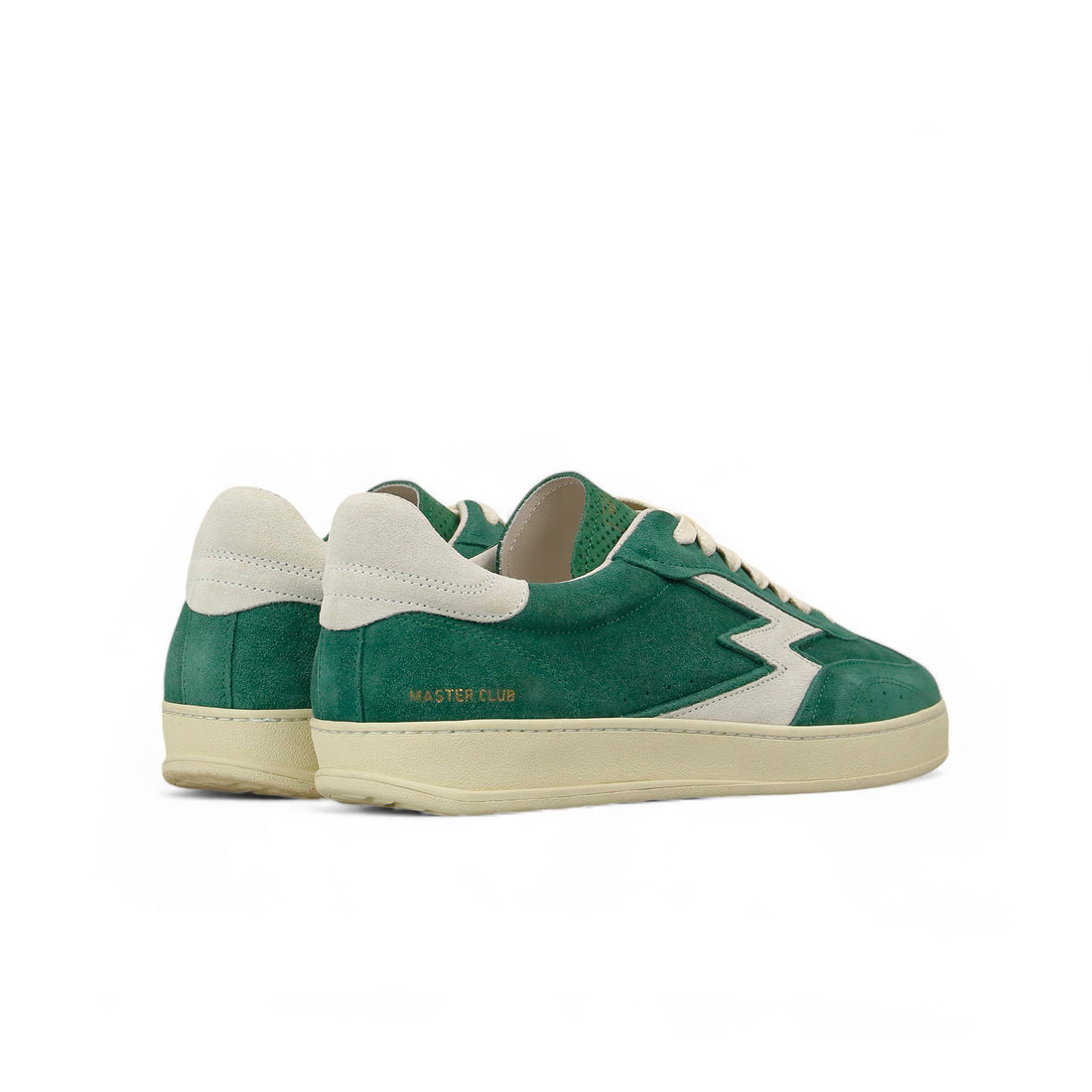 Sneaker Club Suede Green Logo Off-White Men