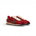 SNEAKER FLASH ROSSA IN OPACO CON DETTAGLI IN SUEDE