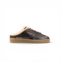 SNEAKER CLUB MULE PELLE TESTA DI MORO