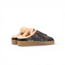 SNEAKER CLUB MULE PELLE TESTA DI MORO