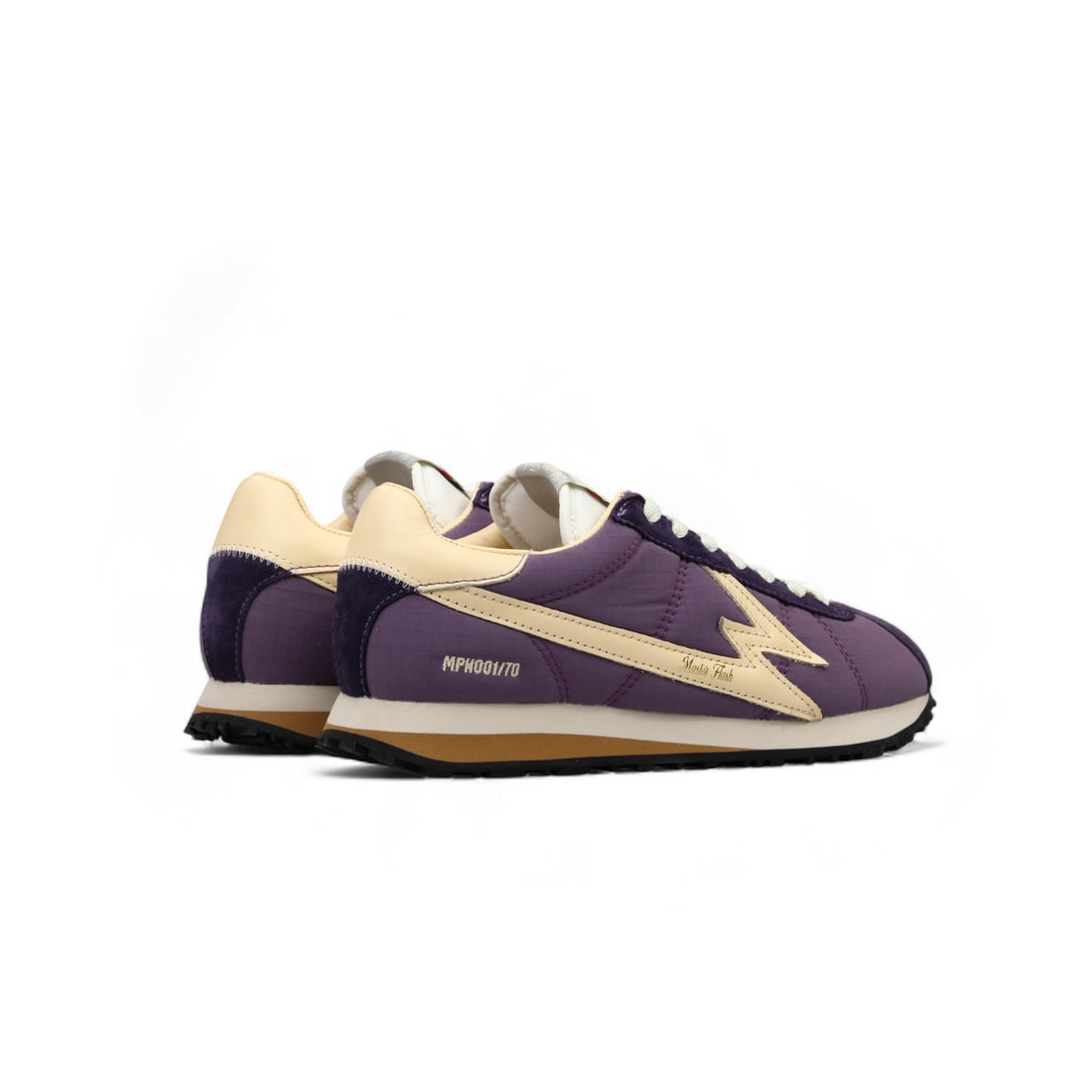 Sneaker Flash Nylon Viola e Burro