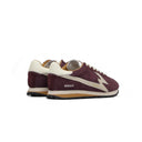 Flash Suede Burgundy and Off White sneakers