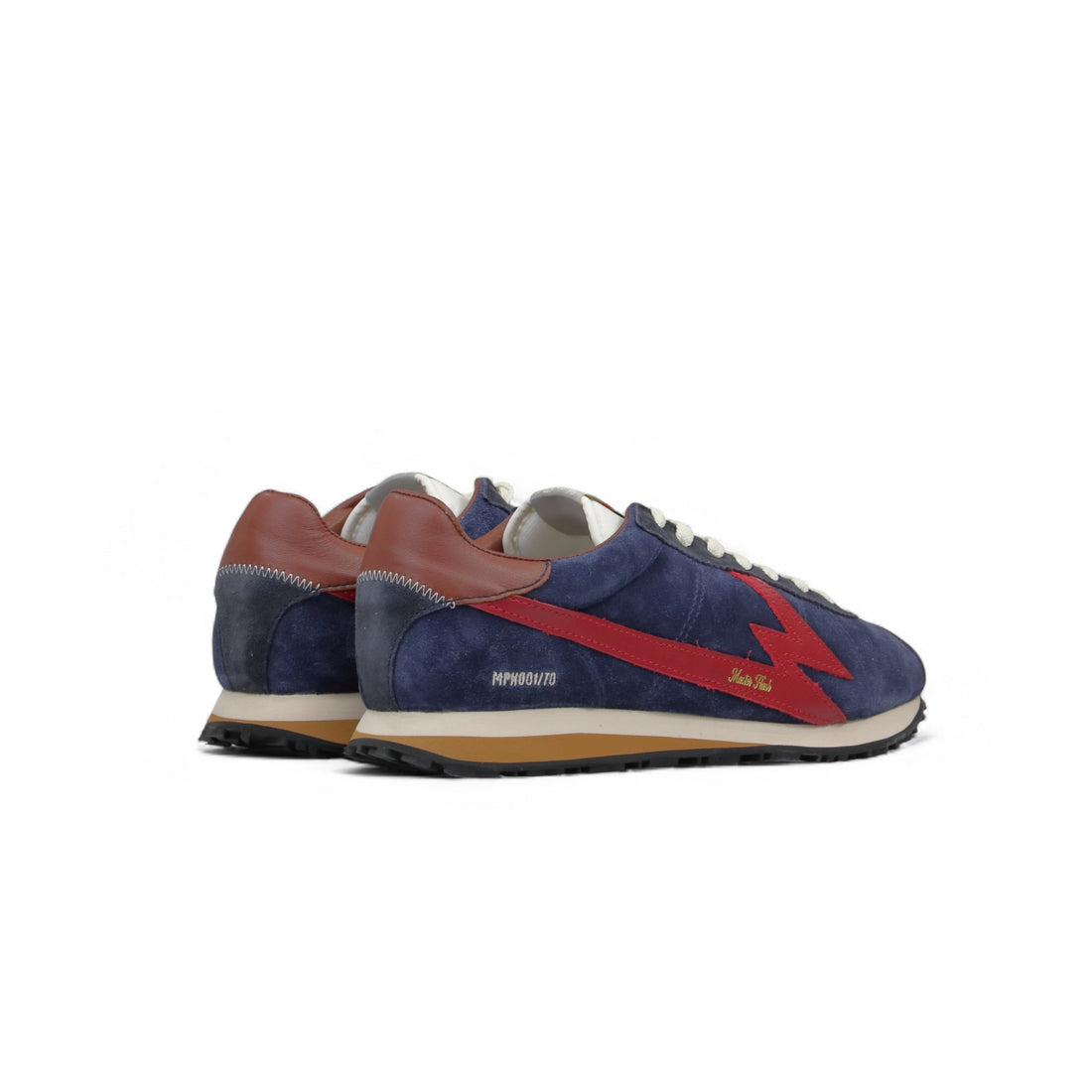 Sneaker Flash Nylon Navy Blu e Rosso